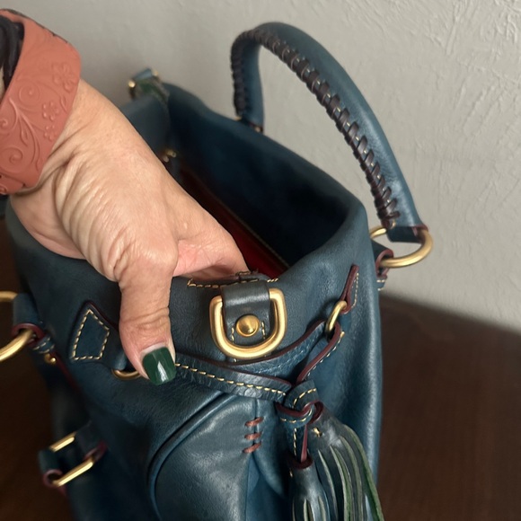 Florentine large Satchel Blue - Picture 3 of 14